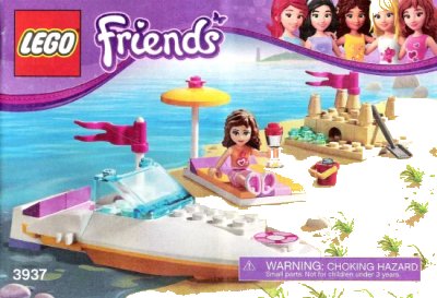 LEGO onderdeel Olivia's Speedboat (3937-1)