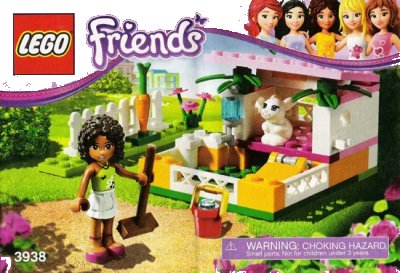 LEGO onderdeel Andrea's Bunny House (3938-1)