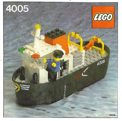 LEGO onderdeel Tug Boat (4005-1)