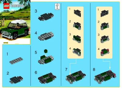 LEGO onderdeel Mini MINI Cooper polybag (40109-1)