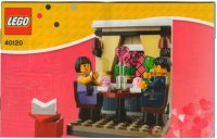 LEGO part Valentine's Day Dinner 40120-1
