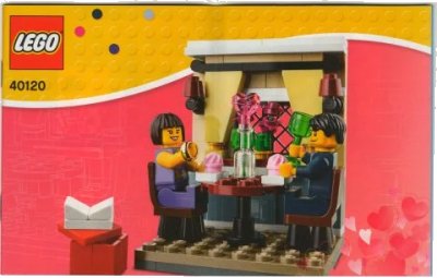 LEGO onderdeel Valentine's Day Dinner (40120-1)
