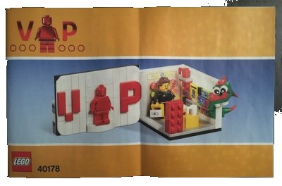 LEGO part Iconic VIP Set polybag (40178-1)