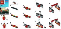 LEGO part Finish Line & Podium polybag 40194-1