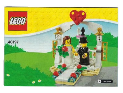 LEGO onderdeel Wedding Favor Set 2018 (40197-1)