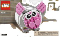 LEGO part Mini Piggy Bank 40251-1