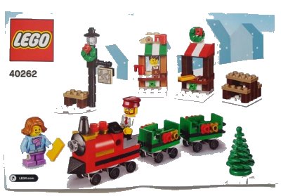 LEGO onderdeel Christmas Train Ride (40262-1)
