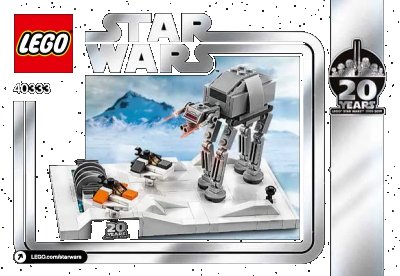 LEGO onderdeel Battle of Hoth - 20th Anniversary Edition (40333-1)