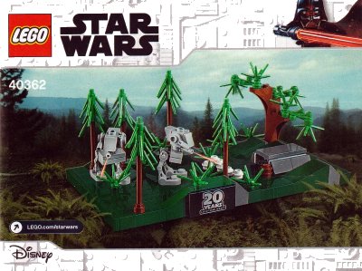 LEGO onderdeel Battle of Endor - 20th Anniversary Edition (40362-1)