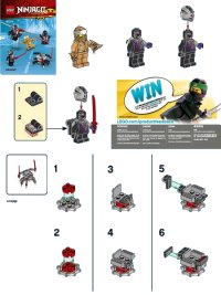 LEGO part Golden Zane Accessory Set blister pack 40374-1