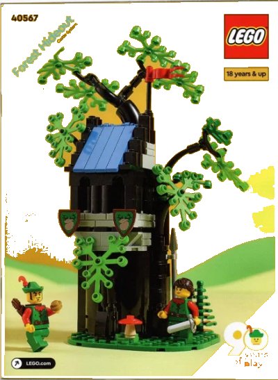 LEGO onderdeel Forest Hideout (40567-1)