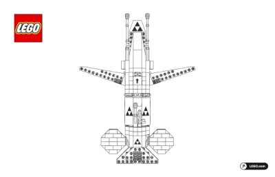 LEGO onderdeel Blacktron Cruiser (40580-1)