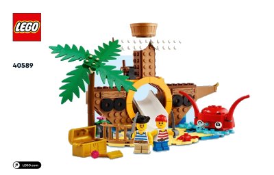 LEGO part Pirate Ship Playground (40589-1)