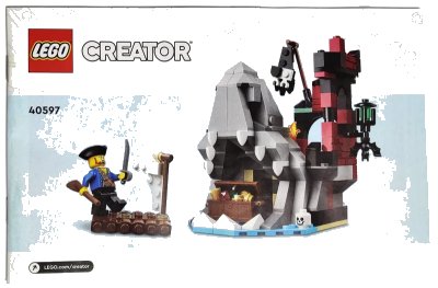 LEGO onderdeel Scary Pirate Island (40597-1)