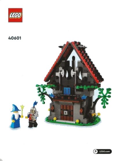 LEGO onderdeel Majisto's Magical Workshop (40601-1)