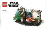 LEGO part Millennium Falcon Holiday Diorama 40658-1