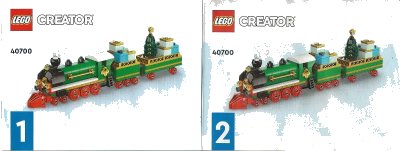 LEGO onderdeel Winter Holiday Train (40700-1)