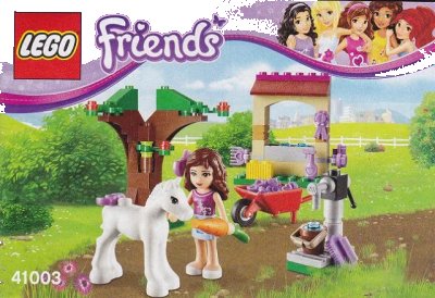 LEGO onderdeel Olivia's Newborn Foal (41003-1)