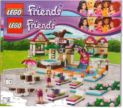 LEGO part Heartlake City Pool (41008-1)
