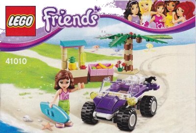 LEGO onderdeel Olivia's Beach Buggy (41010-1)