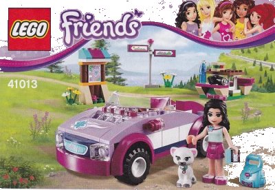 LEGO onderdeel Emma's Sports Car (41013-1)