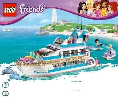 LEGO onderdeel Dolphin Cruiser (41015-1)
