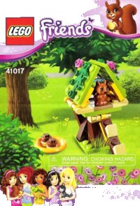 LEGO part Squirrel's Tree House 41017-1
