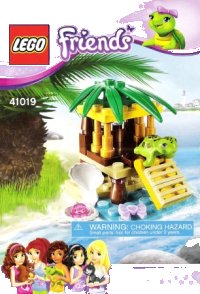 LEGO part Turtle's Little Oasis 41019-1
