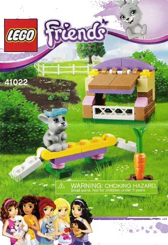 LEGO onderdeel Bunny's Hutch (41022-1)