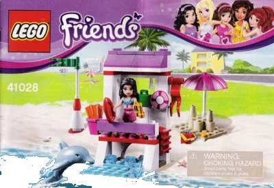 LEGO onderdeel Emma's Lifeguard Post (41028-1)