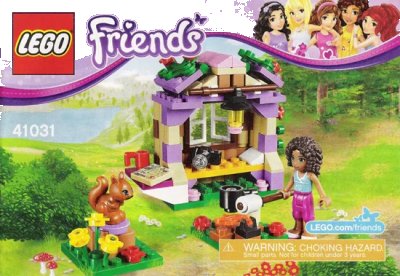 LEGO onderdeel Andrea's Mountain Hut (41031-1)