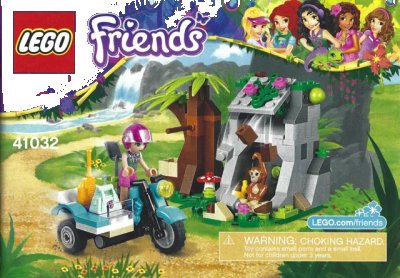 LEGO onderdeel First Aid Jungle Bike (41032-1)