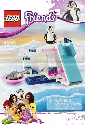 LEGO onderdeel Penguin's Playground (41043-1)