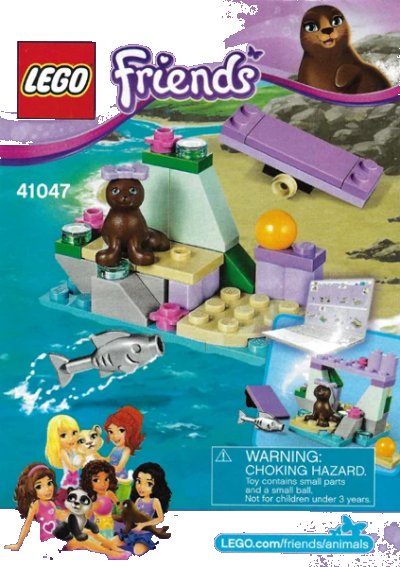 LEGO onderdeel Seal's Little Rock (41047-1)