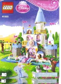 LEGO part Cinderella's Romantic Castle 41055-1