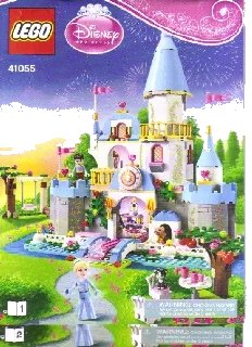 LEGO onderdeel Cinderella's Romantic Castle (41055-1)