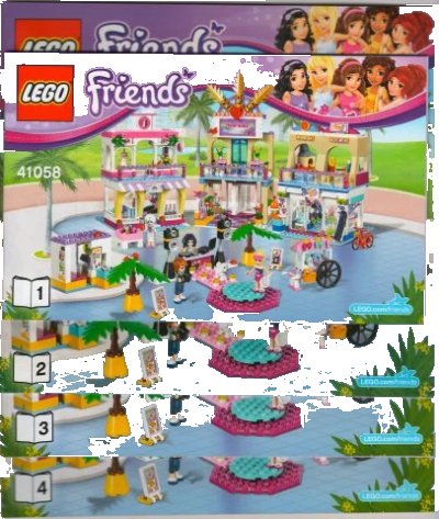 LEGO onderdeel Heartlake Shopping Mall (41058-1)