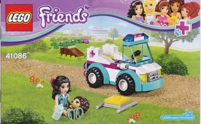 LEGO onderdeel Vet Ambulance (41086-1)