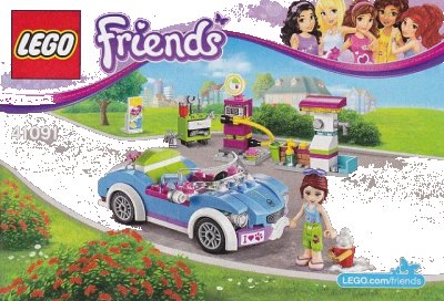 LEGO onderdeel Mia's Roadster (41091-1)