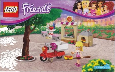 LEGO onderdeel Stephanie's Pizzeria (41092-1)