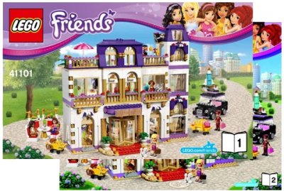 LEGO onderdeel Heartlake Grand Hotel (41101-1)