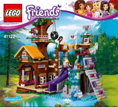 LEGO onderdeel Adventure Camp Tree House (41122-1)