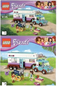 LEGO onderdeel Horse Vet Trailer 41125-1