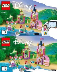 LEGO part Ariel, Aurora, and Tiana's Royal Celebration 41162-1