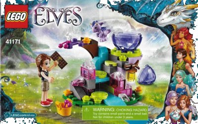 LEGO onderdeel Emily Jones & the Baby Wind Dragon (41171-1)