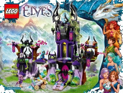 LEGO onderdeel Ragana's Magic Shadow Castle (41180-1)