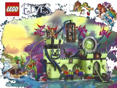 LEGO onderdeel Breakout from the Goblin King's Fortress (41188-1)