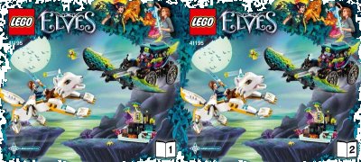 LEGO onderdeel Emily & Noctura's Showdown (41195-1)