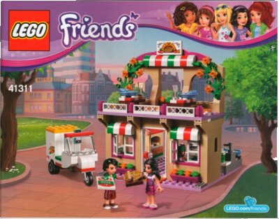 LEGO onderdeel Heartlake Pizzeria (41311-1)