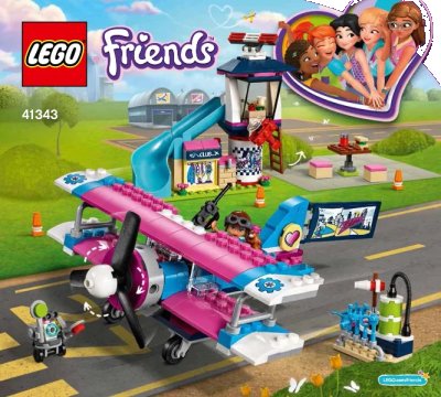 LEGO onderdeel Heartlake City Airplane Tour (41343-1)